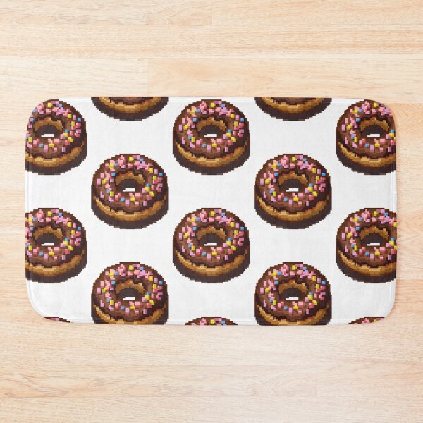 Item preview, Chocolate Donut - Pixel art designed and sold by octoboobs.