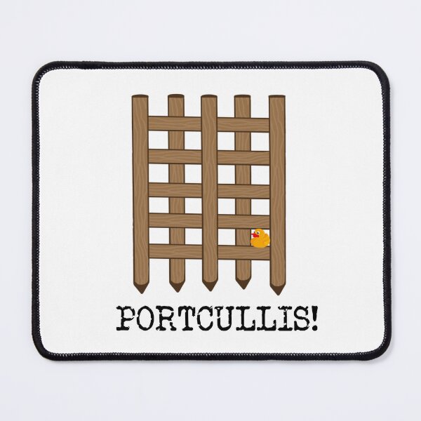 Item preview, Portcullis! Sue Perkins Taskmaster quote designed and sold by Inky-Spiration.