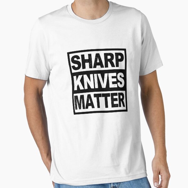 Item preview, Sharp Knives Matter designed and sold by TeeTimeGuys.