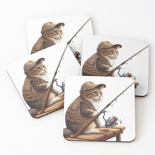 Item preview, Cat-Mastered Angling designed and sold by AIStoore.