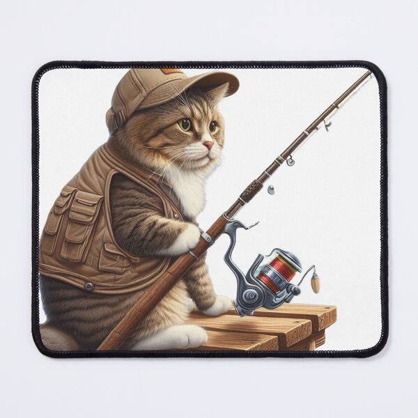 Item preview, Cat-Mastered Angling designed and sold by AIStoore.