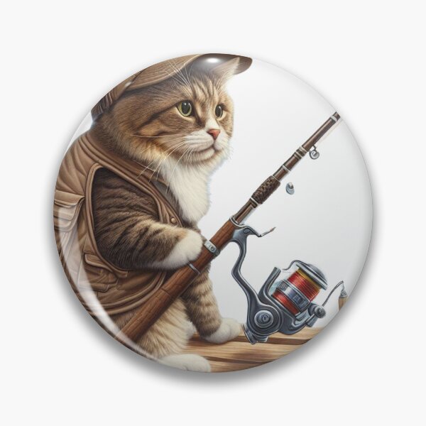 Item preview, Cat-Mastered Angling designed and sold by AIStoore.