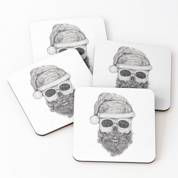 Item preview, Santa claus skeleton. designed and sold by Jiwsurreal.