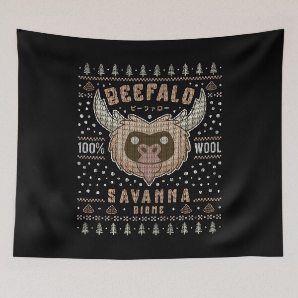 Item preview, Savanna Beefalo Ugly Sweater designed and sold by Lagelantee.