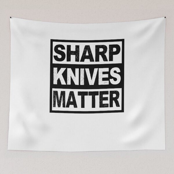 Item preview, Sharp Knives Matter designed and sold by TeeTimeGuys.