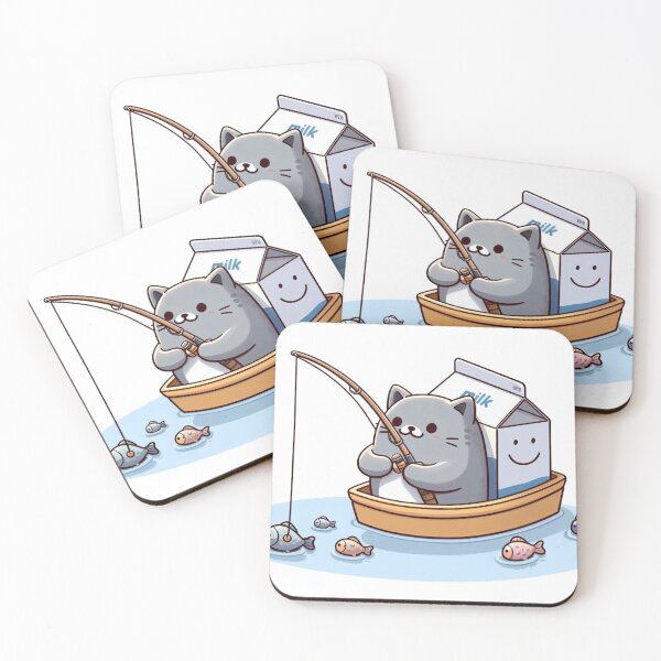 Item preview, The Art of Fishing: With Cats designed and sold by AIStoore.