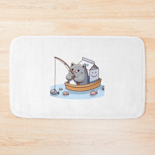 Item preview, The Art of Fishing: With Cats designed and sold by AIStoore.