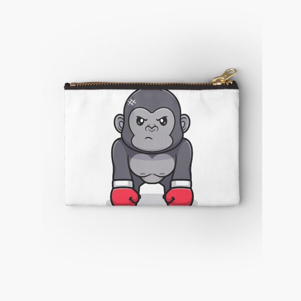 Item preview, Cute gorilla boxing cartoon designed and sold by sasa-creations.