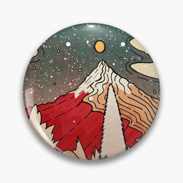Item preview, A festive snow peak designed and sold by Swadeillustrations.