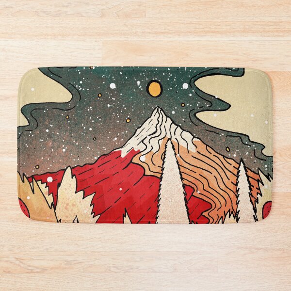 Item preview, A festive snow peak designed and sold by Swadeillustrations.