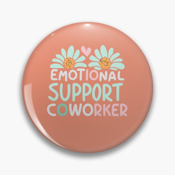 Item preview, Emotional support co-worker designed and sold by OlivedesignsIN.