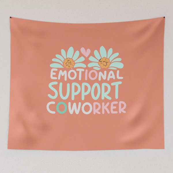 Item preview, Emotional support co-worker designed and sold by OlivedesignsIN.