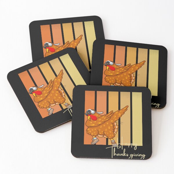 Item preview, Dabbing Turkey Thanksgiving Day Vintage Retro Style designed and sold by MusesWhispers.