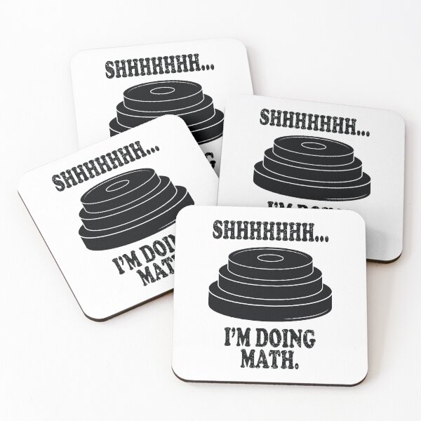 Item preview, Shh I'm doing math designed and sold by ScienceCorner.