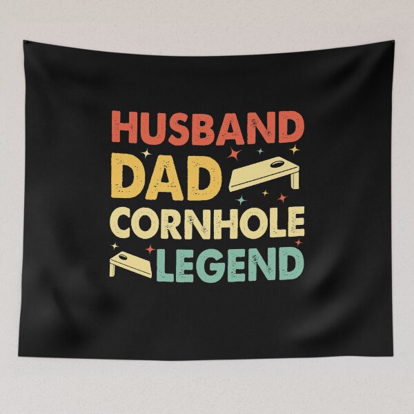 Item preview, Husband Dad Cornhole Legend, Cornhole Player, Dummy Boards, Sack Toss Game designed and sold by behindthefacts.