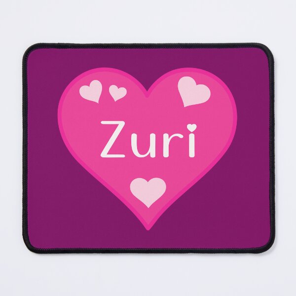 Item preview, Zuri Name Pink Heart  designed and sold by Jeallan Designs.