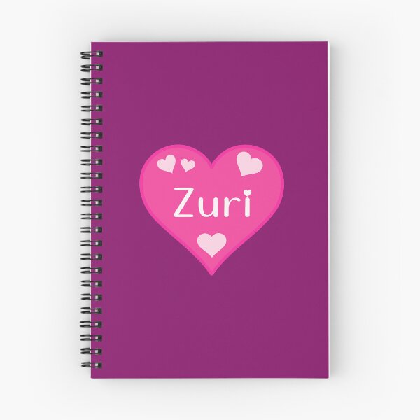 Item preview, Zuri Name Pink Heart  designed and sold by Jeallan Designs.