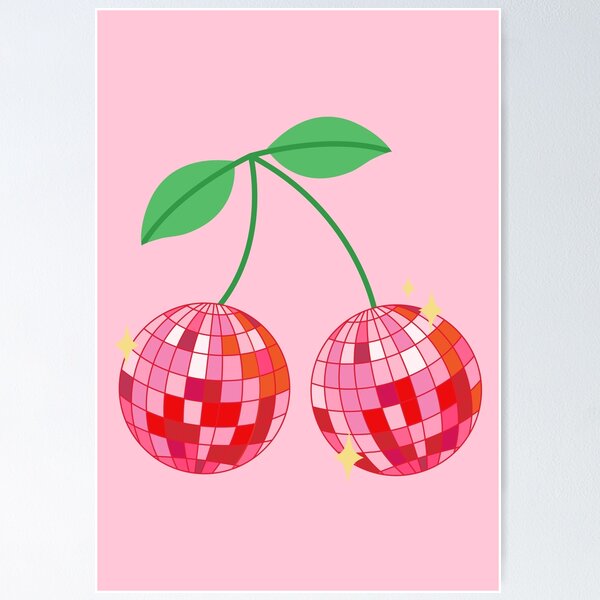 Hot pink disco ball. Mirrorball Postcard for Sale by CoCoArt-Ua