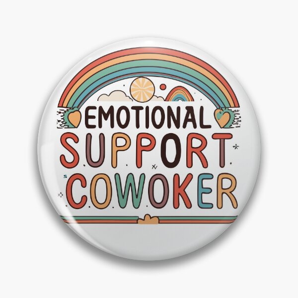 Item preview, Emotional support co-worker designed and sold by OlivedesignsIN.