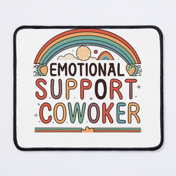 Item preview, Emotional support co-worker designed and sold by OlivedesignsIN.