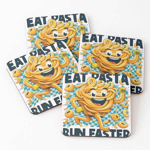 Item preview, Eat Pasta Run Faster designed and sold by bihtti.