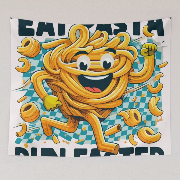 Item preview, Eat Pasta Run Faster designed and sold by bihtti.