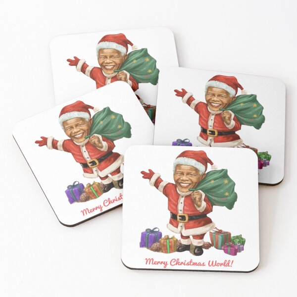 Item preview, Santa Nelson saying, "Merry Christmas World!!" designed and sold by JBfusion.