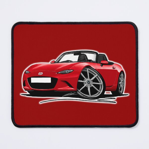 Item preview, Mazda MX5 (Mk4) Rojo designed and sold by Yeomans Cartoons.