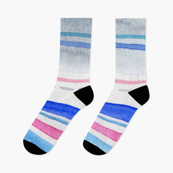 Item preview, blue and pink stripes designed and sold by kosarandrea.