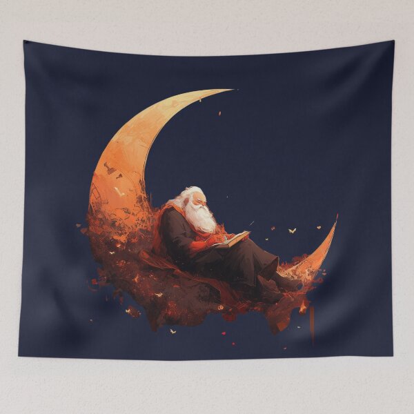 Item preview, Moonlit Reading of Santa Claus: Winter Wisdom and Christmas Hope designed and sold by DS110.