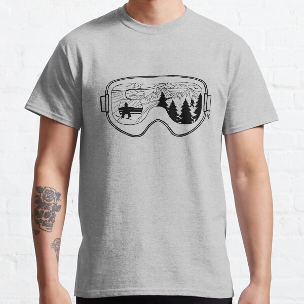Snow Lift , Exit Left Classic T-Shirt
