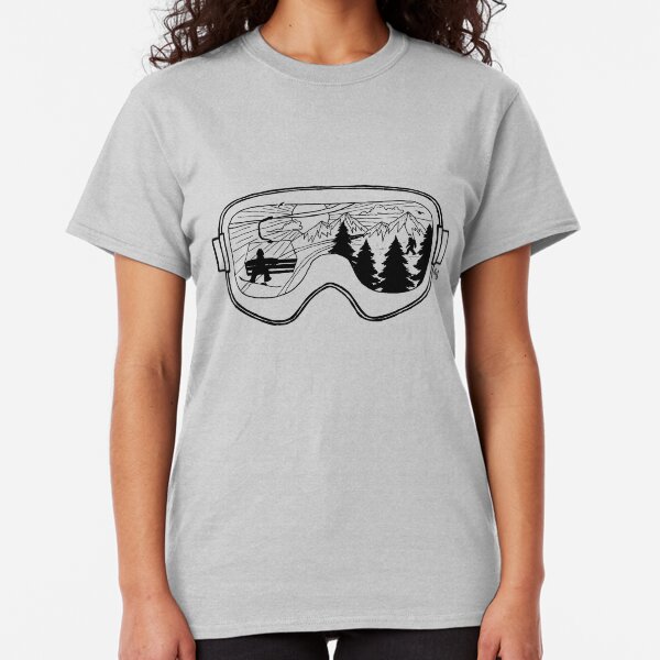 Snow Lift , Exit Left Classic T-Shirt