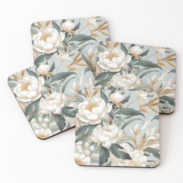 Item preview, Baby Blue Peonies designed and sold by tipitoes.
