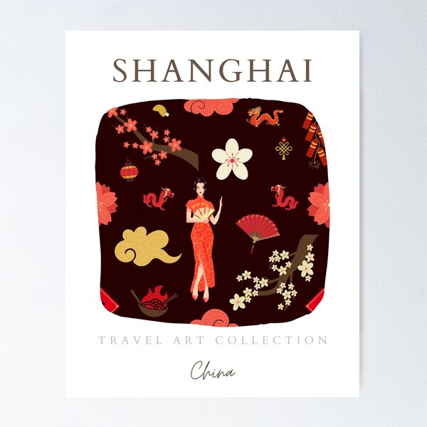 Item preview, Shanghai Night - China Urban City Essence designed and sold by ColorWander.
