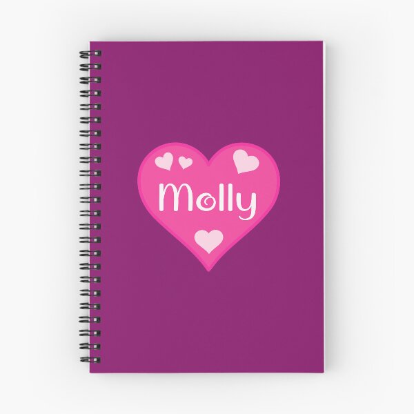 Item preview, Molly Name Pink Heart  designed and sold by Jeallan Designs.