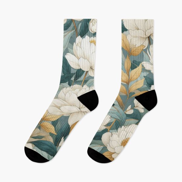 Artikelvorschau, Blue Pattern of Peonies entworfen und verkauft von tipitoes.