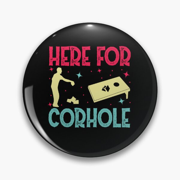 Item preview, Here for Cornhole, Cornhole Player, Dummy Boards, Sack Toss Game designed and sold by behindthefacts.