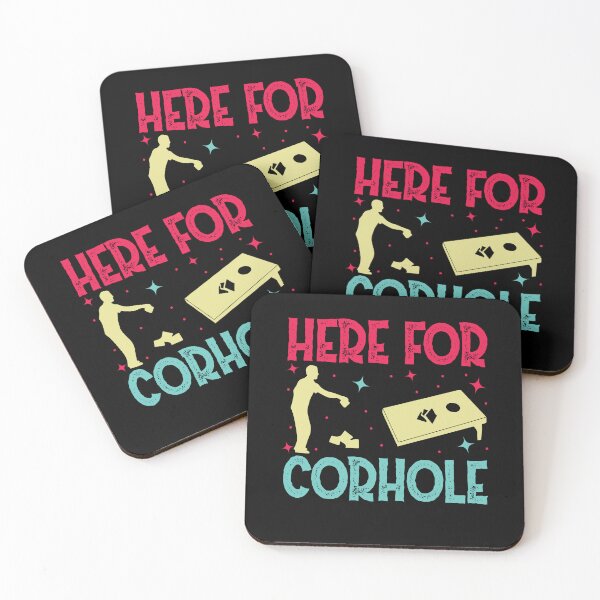 Item preview, Here for Cornhole, Cornhole Player, Dummy Boards, Sack Toss Game designed and sold by behindthefacts.