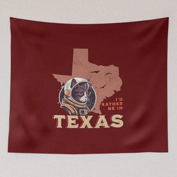 Item preview, I'd rather be in Texas designed and sold by CheekyChimpCo.