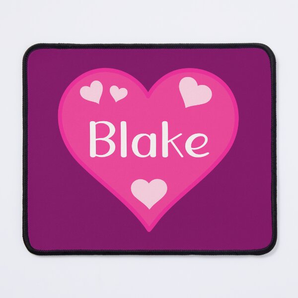 Item preview, Blake Name Pink Heart  designed and sold by Jeallan Designs.