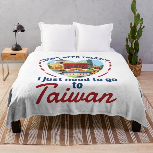 Aperçu de l'œuvre Je n'ai pas besoin de thérapie, j'ai juste besoin d'aller à Taiwan créée et vendue par jaygo.