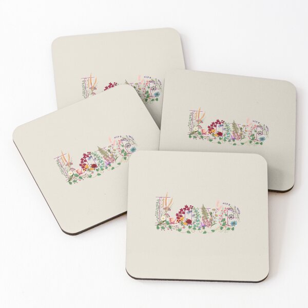 Item preview, Ladies Girls Feel Good Floral 'LOVE' Graphic Print Design designed and sold by Iiswaz.