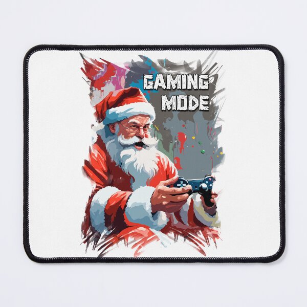 Item preview, Santa Claus Funny Gamer Playing Video Games on XMAS designed and sold by Naumovski.