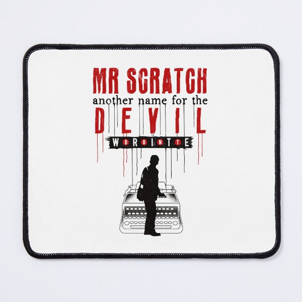 Item preview, Scratch Devil And Writer designed and sold by Lagelantee.