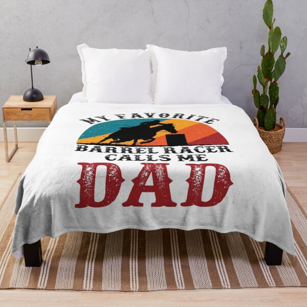 Item preview, My Favorite Barrel Racer Calls Me Dad Barrel Racing Father designed and sold by jaygo.