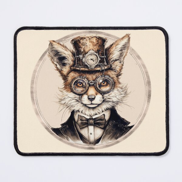 Item preview, Steampunk fox designed and sold by Fran Fryberg.
