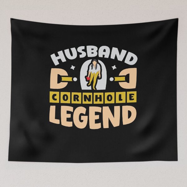 Item preview, Husband Dad Cornhole Legend, Cornhole Player, Dummy Boards, Sack Toss Game designed and sold by behindthefacts.