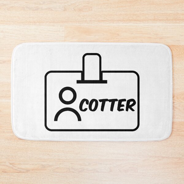 Item preview, Name ID Cotter Name Label designed and sold by NormadWorld.