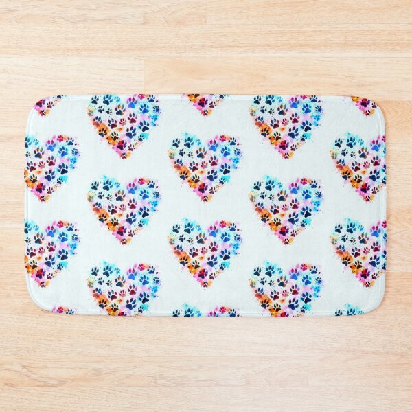 Item preview, A heart made from dog footprints. designed and sold by growing-mom.
