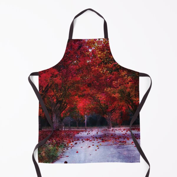 Item preview, Beautiful path in the autumn forest designed and sold by Nunaprettyshop.